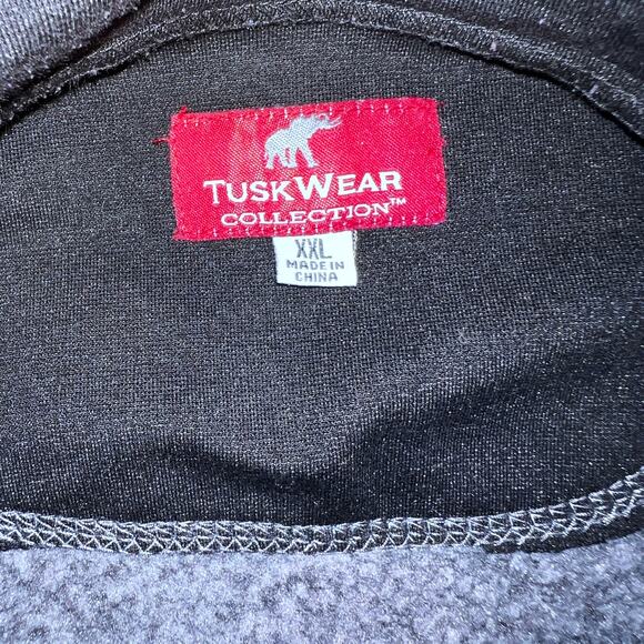 Tuskwear Collection Alabama Full Zip Fleece Jacket Mock Neck XXL - Picture 3 of 8